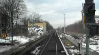 Führerstandsmitfahrt SBahn Berlin WeddingWilhelmsruh [upl. by Kenaz197]