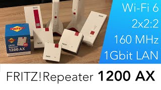 AVM FRITZRepeater 1200 AX im Test [upl. by Spillihp]