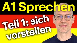 A1 Speaking Exam Part 1 Learn German [upl. by Belak11]