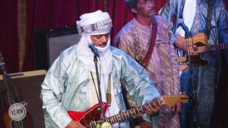 Tinariwen performing quotSastanàqqàmquot Live on KCRW [upl. by Luhey]