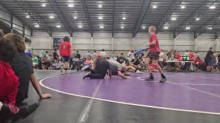 Emma Engels match 2  Wild Wild Midwest Duals Aug 31 jasonengels [upl. by Anilocin467]