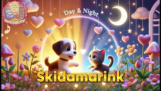 Skidamarink  Sing Along with Cute Puppy amp Kitten  Most Popular English Nursery Rhymes amp Kids Songs [upl. by Inalan]