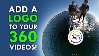 How To Add A Logo To Your 360 Video in PhotoshopPremiere [upl. by Elleimac762]