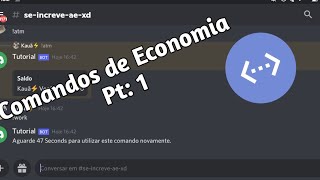 Criando comando de economia no Bot Designer For Discord [upl. by Nelyaw268]