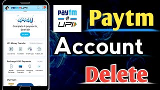 Delete Paytm Account Tamil \ How to Close Paytm Account \ TAMIL REK [upl. by Lavinie694]