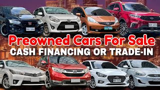 Preowned Cars For Sale Philippines  Segunda Manong Sasakyan  Bentahan ng Sasakyan  Qualitycars [upl. by Nelram]