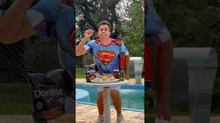 Quando você só quer devorar um lanche depois de salvar o dia🦸‍♂️🍔 hollyrudgi youtube [upl. by Nnylirret739]