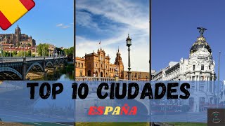 ✅ Las 10 CIUDADES más BONITAS de ESPAÑA [upl. by Kcirredal543]