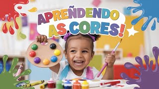 Aprendendo As Cores  Video Infantil  Video Educativo [upl. by Judsen566]