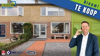 Te Koop  Gentiaanstraat 4 Stadskanaal  Nette modern ingerichte tussenwoning [upl. by Ycul]