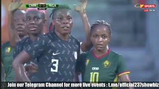 Nigeria vs Cameroon 00 1st leg Olympic Qualifiers [upl. by Cirre583]