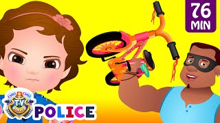 ChuChu TV Police Save The Bicycles of the Kids from Bad Guys  ChuChu TV Surprise Kids Videos [upl. by Akkeber]