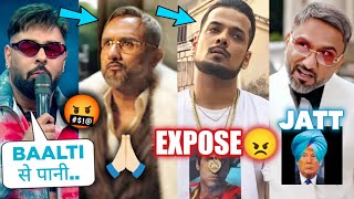 CLIENT BADSHAH POKING YO YO HONEY SINGH AGAIN 🤦🏻‍♂️ IKKA EXPOSED❗YOYO ON TRUMP 😳 JATT MEHKMA [upl. by Ladin]