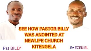 PASTOR EZEKIEL ANOINTS Pst BILLY AT NEWLIFE CHURCH KITENGELA [upl. by Ahsenwahs]