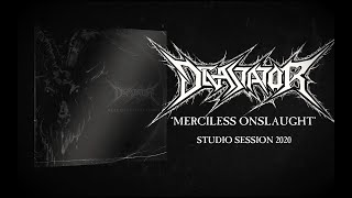 DEVASTATOR  quotMerciless Onslaughtquot  Official Lyric Video [upl. by Houston215]