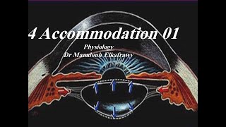 04Accommodation part1 فسيولوجي عيون Elkafrawy ocular Physiology Basics [upl. by Danelle]