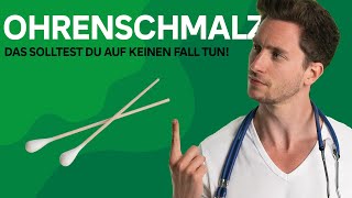 Ohrenschmalz entfernen – so solltest du deine Ohren reinigen  AOK [upl. by Orimar797]