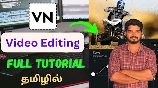 VN Video Editor Full Tutorial Tamil  How To Use VN App in Tamil  VN Basic Editing Tamil [upl. by Mettah911]