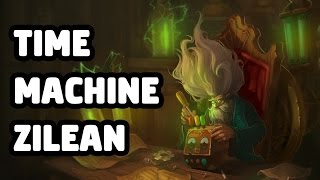 TIME MACHINE ZILEAN SKIN SPOTLIGHT  LEAGUE OF LEGENDS [upl. by Avlem]