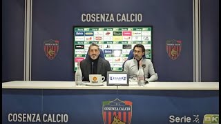 Ternana vs Cosenza presentazione Mr Viali [upl. by Ahsienaj809]