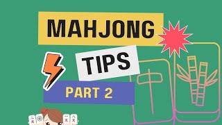 Mahjong TIPS for Beginners [upl. by Yehtomit]