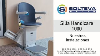 Silla Salvaescaleras Handicare 1000 [upl. by Allianora566]