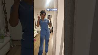 Part 2 nurse Grwm to go study nursing shorts nursingstudent [upl. by Aplihs]