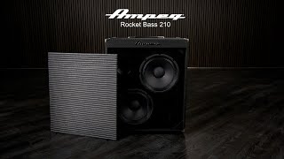 Ampeg Rocket Bass 210 sound demo  Gear4music [upl. by Nosliw]