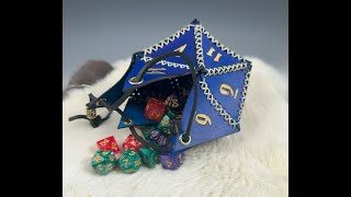 How to make a D20 Dice Bag [upl. by Lucilia]