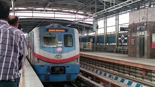 Dakshineswar to Rabindra Sadan Metro Station Journey metrorailway metrorails metro metrotravel [upl. by Laure]