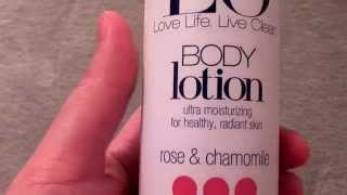 EO Products  Body Lotion Rose amp Chamomile REVIEW [upl. by Meir]