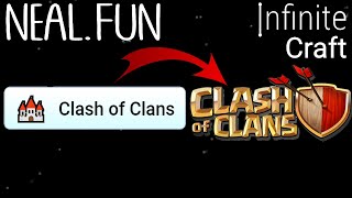 How to Make Clash of Clans in Infinite Craft  Get Clash of Clans in Infinite Craft [upl. by O'Connell220]