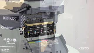 Xerox® VersaLink® C415 Color Multifunction Printer Install the WiFi Adapter [upl. by Haimehen]