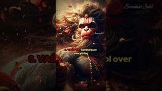 The 8 supernatural powers Siddhis of Hanuman ji🚩🕉️ shorts [upl. by Arella536]