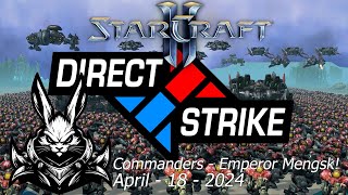 StarCraft II Arcade Direct Strike Commanders Match 3v3  Ive Got That Winning Feeling Baby YEAH [upl. by Leugimsiul]