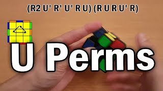 How To Finger Trick U Perms RU algorithms [upl. by Naraa]