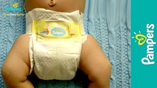 Newborn Diapers Pampers Swaddlers for Babies with Sensitive Skin [upl. by Novaat]