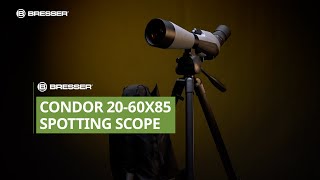 BRESSER Condor 2060x85 Spektiv Spotting Scope [upl. by Ettenel]