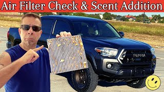 Check Your Toyota Tacoma Interior Air Filter [upl. by Lletnuahs]