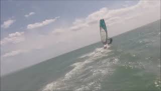 Thursday 4 July 24 great day windsurfing at Fraisthorpe Beach [upl. by Rawde765]