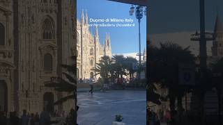 🇮🇹🏰 Duomo di Milano Italy…💕💐 italy europe travel cathedral today visit duomo [upl. by Gilda]