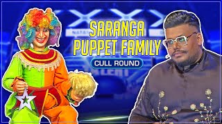 පොඩ්ඩගේ රසයට හැඩවුණු රූකඩ  Saranga Puppet Family  Sri Lankas Got Talent  Sirasa TV [upl. by Kahle]