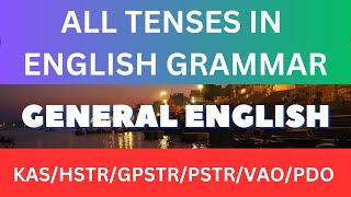 ALL TENSES IN ENGLISH GRAMMAR For VAO PDO GPSTRHSTR amp PSTR Part 2 Live [upl. by Majka]