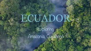 ECUADOR travel  2 Amazonia Cuyabeno 4K HD [upl. by Nnel]