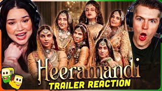 HEERAMANDI THE DIAMOND BAZAAR Official Trailer Reaction  Sanjay Leela Bhansali [upl. by Dorothee]