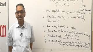 RBI as regulator of Indian Financial System Lecture MBA by Mr BKJain [upl. by Ahseined]