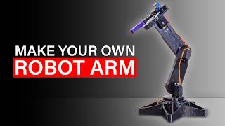 HOW I BUILT A 3D Printed ROBOT Arm FULL GUIDE [upl. by Byler]