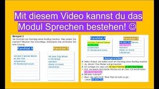 Übungen zum Sprechen Goethe Zertifikat A2 [upl. by Ednalrim]