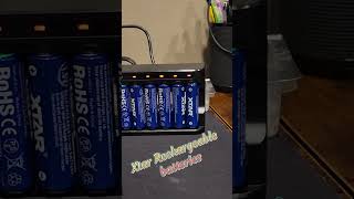 Xtar Rechargeable Batteries [upl. by Llenehc]