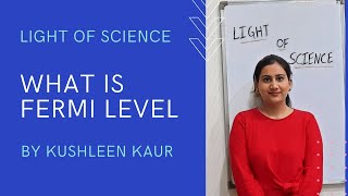 What is Fermi Level Define Fermi level in semiconductor at absolute temperature [upl. by Eberto]